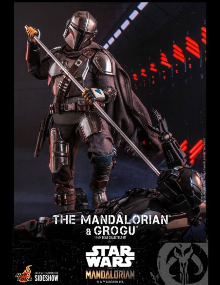 HOT TOYS - Star Wars: The Mandalorian - The Mandalorian and Grogu 1:6 Scale Figure Set