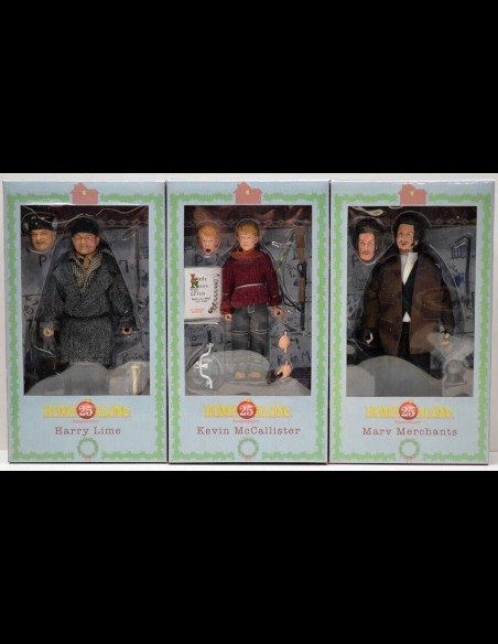 NECA - Mamma ho perso l'aereo (Home Alone) set di 3 A.Figure