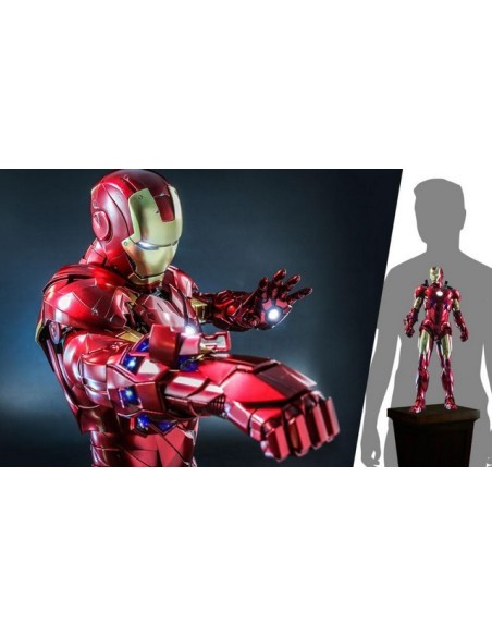 HOT TOYS - Marvel: Iron Man 2 - Iron Man Mark IV 1:4 Scale Figure