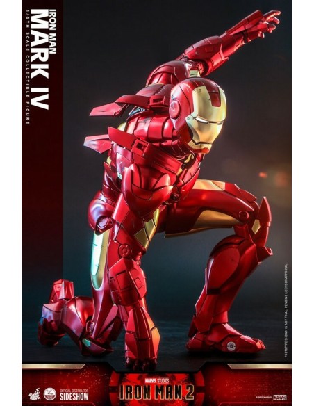 HOT TOYS - Marvel: Iron Man 2 - Iron Man Mark IV 1:4 Scale Figure