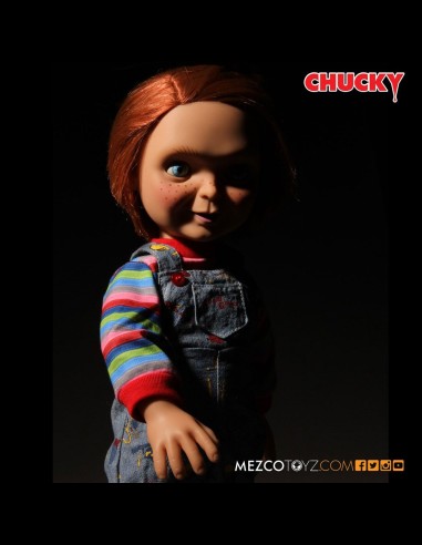 MEZCO - Child's Play: Mega Scale Good Guys Chucky 15 inch Talking Doll