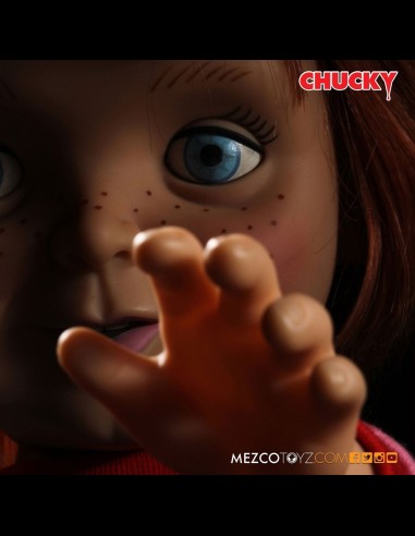 MEZCO - Child's Play: Mega Scale Good Guys Chucky 15 inch Talking Doll