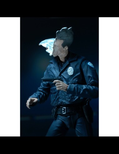 NECA - Terminator 2: Ultimate T-1000 Motorcycle Cop 7 inch Action Figure