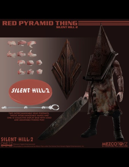 MEZCO - Silent Hill 2 One:12 Collective Red Pyramid Thing