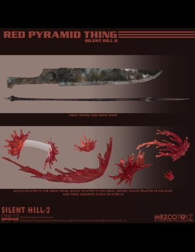 MEZCO - Silent Hill 2 One:12 Collective Red Pyramid Thing