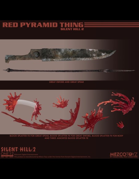 MEZCO - Silent Hill 2 One:12 Collective Red Pyramid Thing