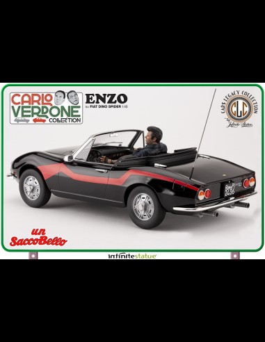 INFINITE STATUE - Enzo su Fiat Dino Spider 1:18 Resin Car