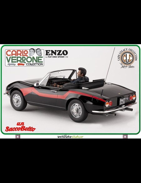 INFINITE STATUE - Enzo su Fiat Dino Spider 1:18 Resin Car