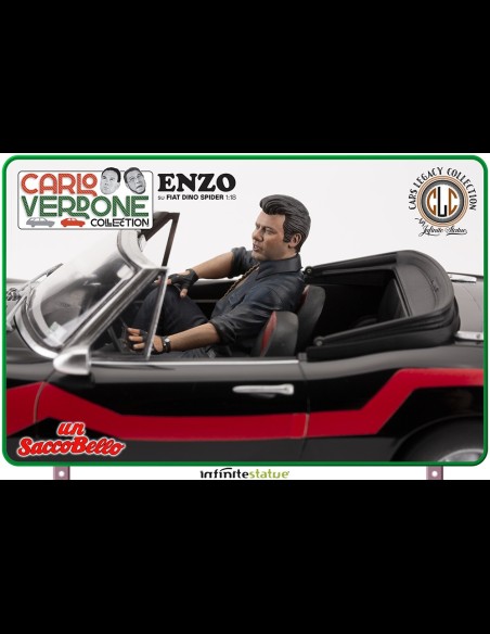 INFINITE STATUE - Enzo su Fiat Dino Spider 1:18 Resin Car