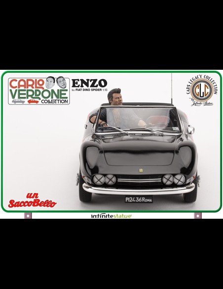 INFINITE STATUE - Enzo su Fiat Dino Spider 1:18 Resin Car