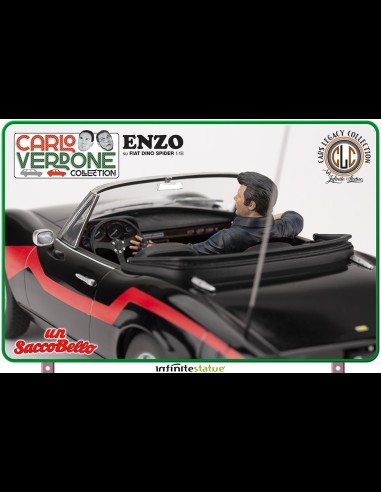 INFINITE STATUE - Enzo su Fiat Dino Spider 1:18 Resin Car