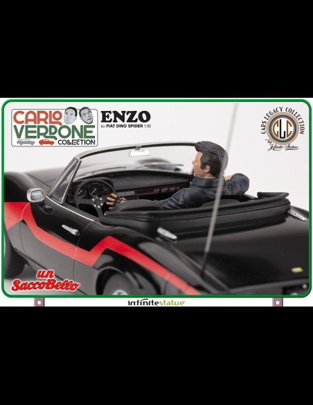INFINITE STATUE - Enzo su Fiat Dino Spider 1:18 Resin Car