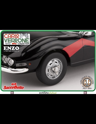 INFINITE STATUE - Enzo su Fiat Dino Spider 1:18 Resin Car