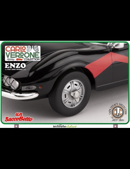 INFINITE STATUE - Enzo su Fiat Dino Spider 1:18 Resin Car