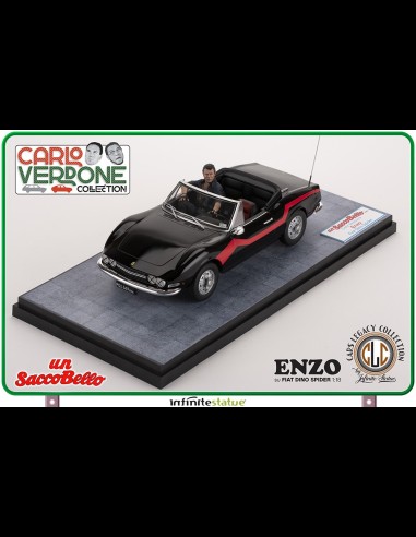 INFINITE STATUE - Enzo su Fiat Dino Spider 1:18 Resin Car