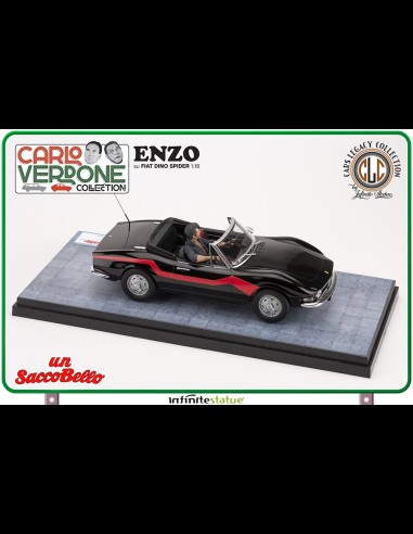 INFINITE STATUE - Enzo su Fiat Dino Spider 1:18 Resin Car