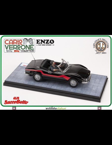 INFINITE STATUE - Enzo su Fiat Dino Spider 1:18 Resin Car