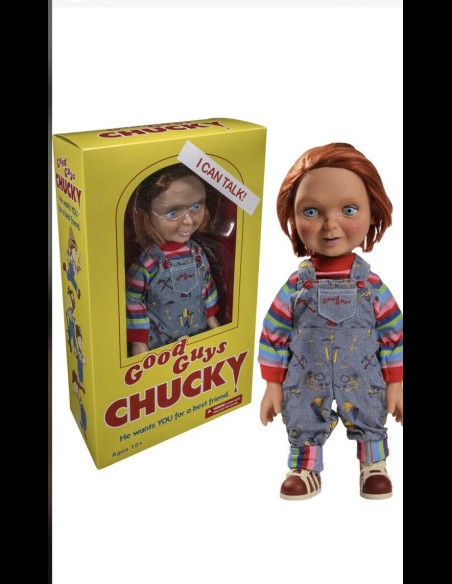 MEZCO - Child's Play: Mega Scale Good Guys Chucky 15 inch Talking Doll