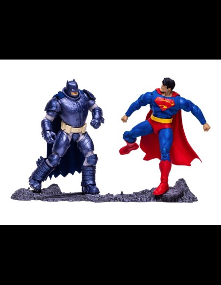 McFARLANE - DC Action Figure Collector Multipack Superman vs. Armored Batman 18 cm