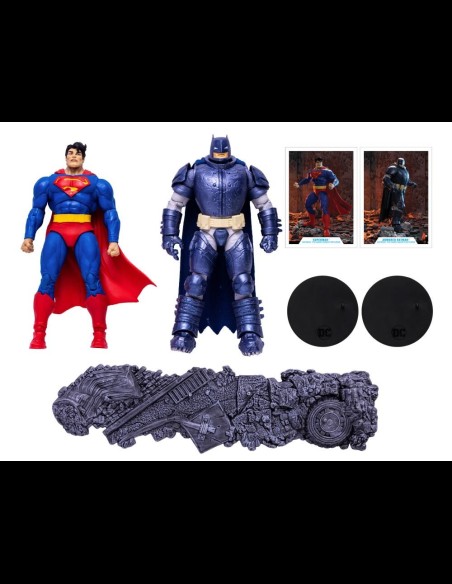 McFARLANE - DC Action Figure Collector Multipack Superman vs. Armored Batman 18 cm