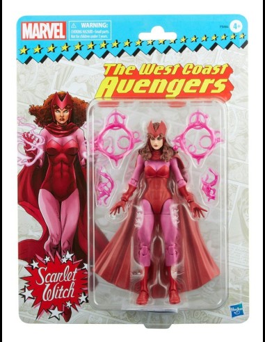 HASBRO - Marvel Legends Retro Collection Series Action Figure 2022 Scarlet Witch (West Coast Avengers) 15 cm