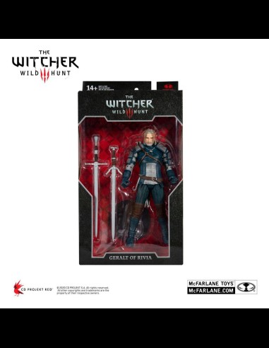 McFARLANE - The Witcher Action Figure Geralt of Rivia (Viper Armor: Teal Dye) 18 cm