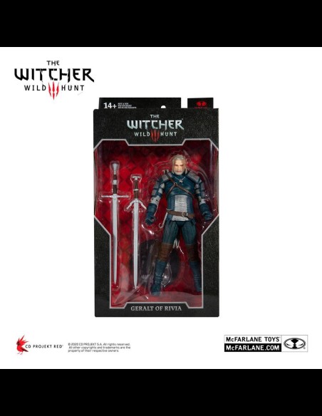 McFARLANE - The Witcher Action Figure Geralt of Rivia (Viper Armor: Teal Dye) 18 cm