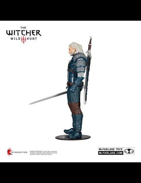 McFARLANE - The Witcher Action Figure Geralt of Rivia (Viper Armor: Teal Dye) 18 cm