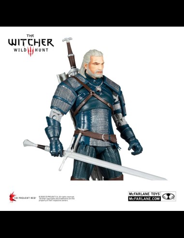 McFARLANE - The Witcher Action Figure Geralt of Rivia (Viper Armor: Teal Dye) 18 cm