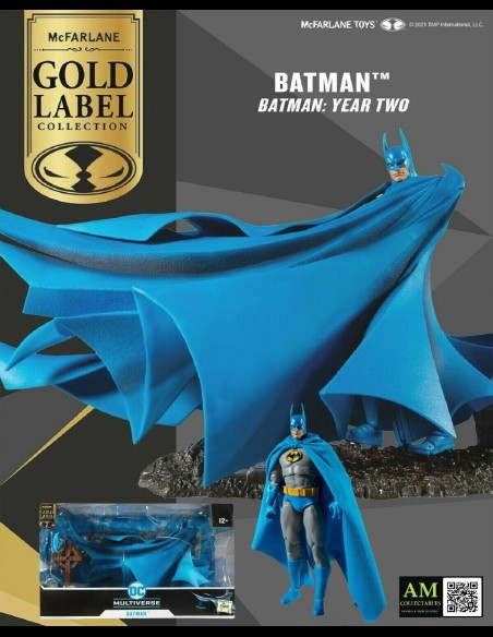 McFARLANE - DC Multiverse Action Figure Batman Year Two (Gold Label) 18 cm