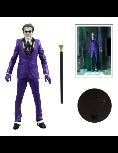 McFARLANE - DC Multiverse Action Figure The Joker: The Criminal (Batman: Three Jokers) 18 cm