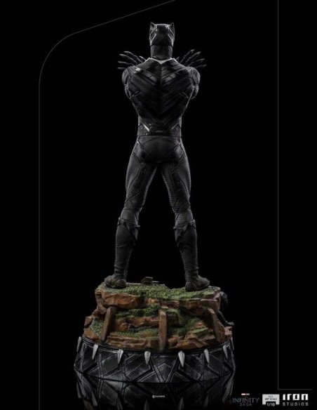 IRON STUDIOS - The Infinity Saga Art Scale Statue 1/10 Black Panther Deluxe 25 cm