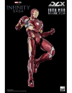 THREEZERO - Infinity Saga Iron Man Mark 46 Deluxe A.Figure