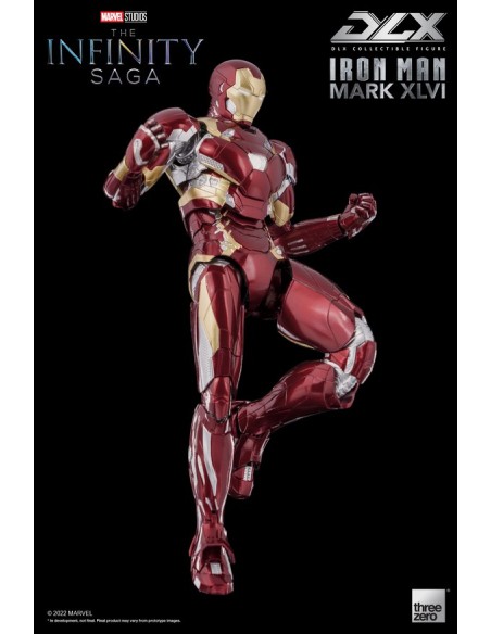 THREEZERO - Infinity Saga Iron Man Mark 46 Deluxe A.Figure