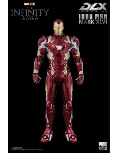 THREEZERO - Infinity Saga Iron Man Mark 46 Deluxe A.Figure