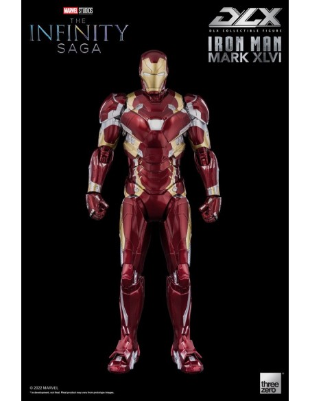 THREEZERO - Infinity Saga Iron Man Mark 46 Deluxe A.Figure