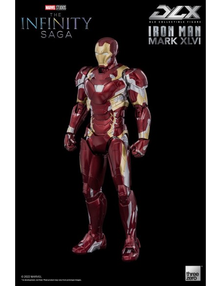THREEZERO - Infinity Saga Iron Man Mark 46 Deluxe A.Figure