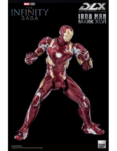 THREEZERO - Infinity Saga Iron Man Mark 46 Deluxe A.Figure