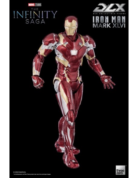THREEZERO - Infinity Saga Iron Man Mark 46 Deluxe A.Figure