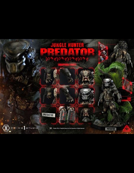 PRIME 1 - Predator: Jungle Hunter Predator 1:3 Scale Statue