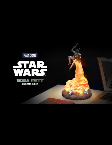 PALADONE - Star Wars: Boba Fett Diorama Light