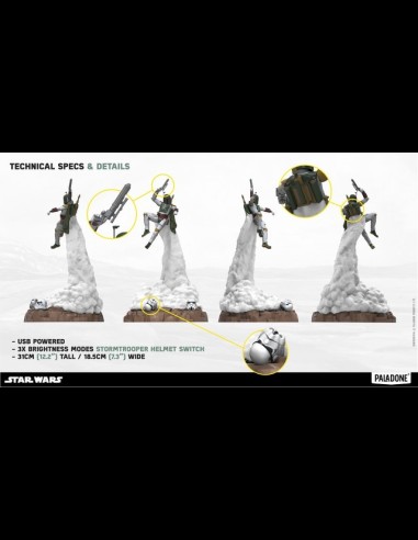 PALADONE - Star Wars: Boba Fett Diorama Light