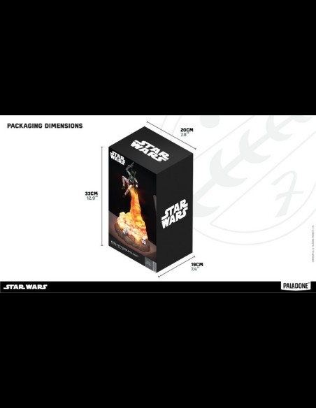 PALADONE - Star Wars: Boba Fett Diorama Light