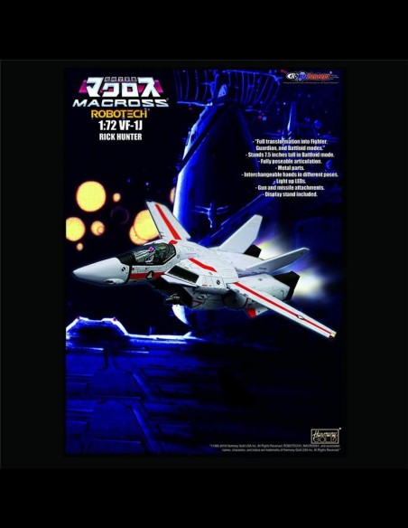 KITZCONCEPT - 1/72 ROBOTECH VF-1J RICK HUNTER'S