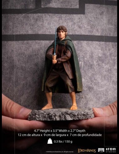 IRON STUDIOS - LOTR Frodo Fellowship 1/10 Art Statua