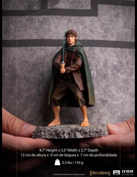 IRON STUDIOS - LOTR Frodo Fellowship 1/10 Art Statua