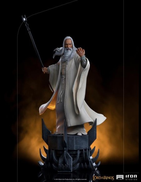 IRON STUDIOS - LOTR Saruman 1/10 Art Statua