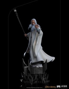 IRON STUDIOS - LOTR Saruman 1/10 Art Statua 2