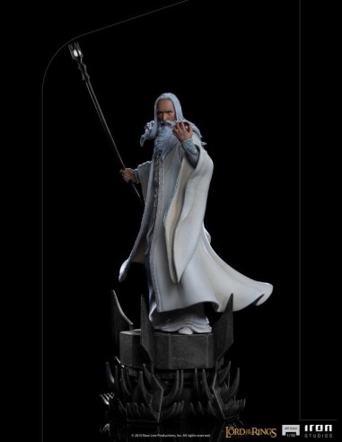 IRON STUDIOS - LOTR Saruman 1/10 Art Statua