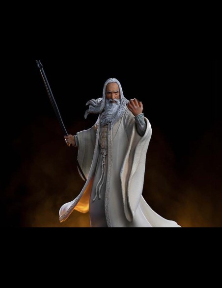 IRON STUDIOS - LOTR Saruman 1/10 Art Statua